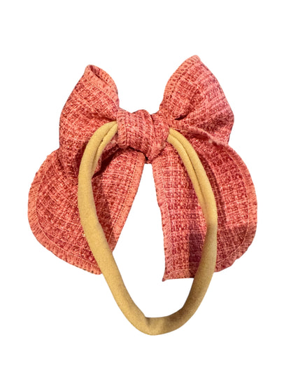 *Tweed Fable Hair Bows