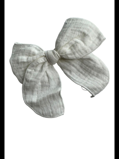 Large Muslin Hair Bows