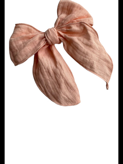 Large Muslin Hair Bows