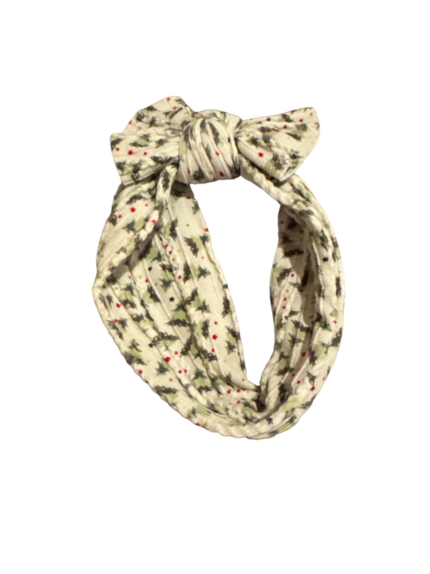 Christmas Baby Headwrap - Soft Stretchy Holiday Headband for Newborns & Infants