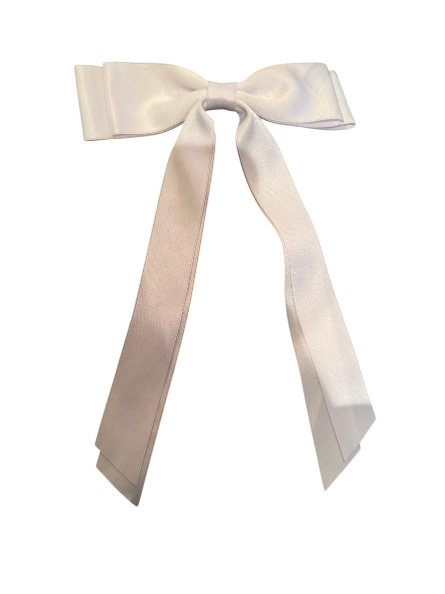 *Double Satin Streamer Hair Bow