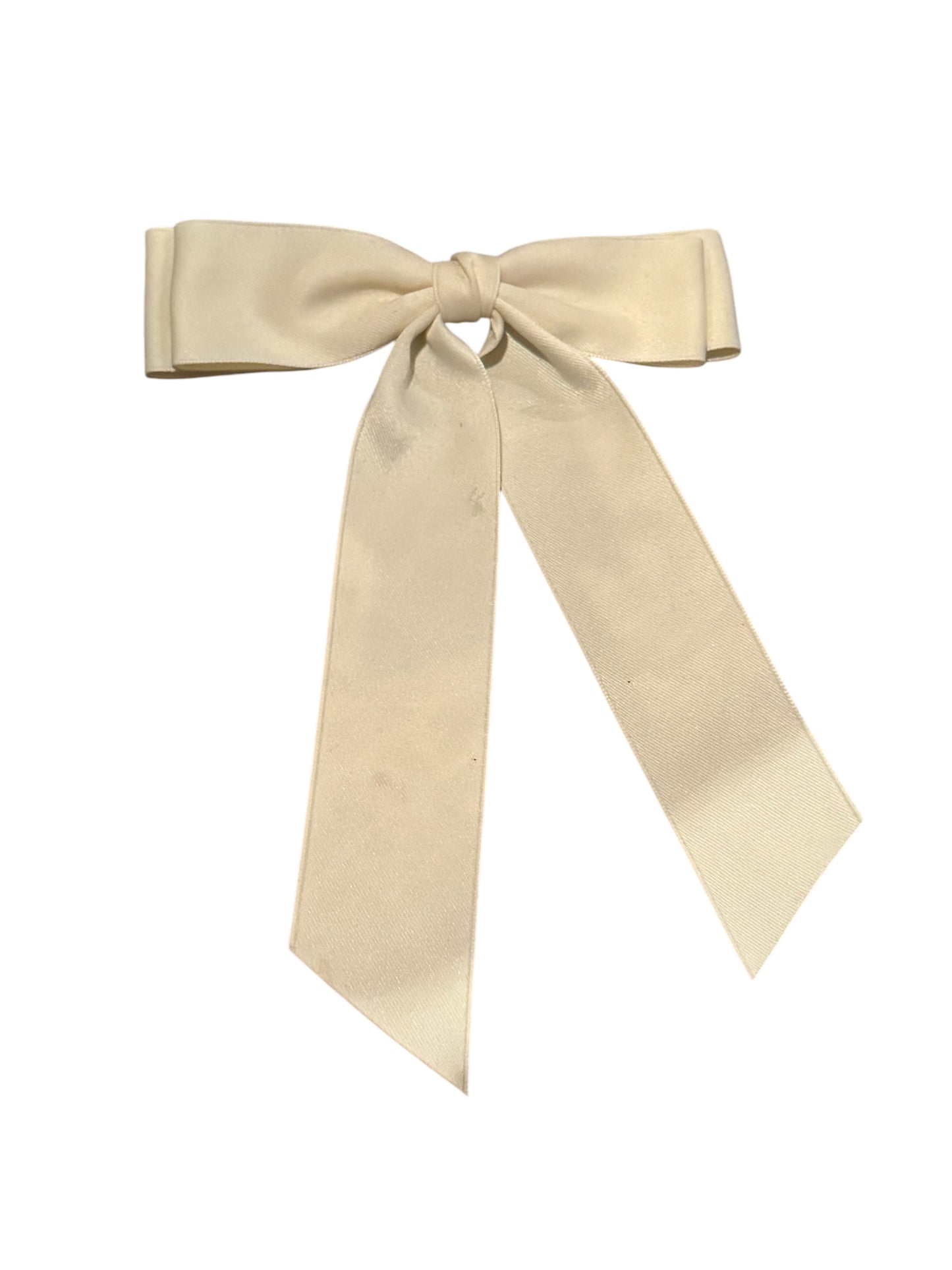 *Coquette Double Bow Satin Hair Bow