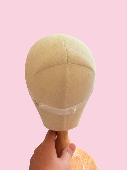 Velvet and Pastel Pearl Mouse Ear Elastic Headband