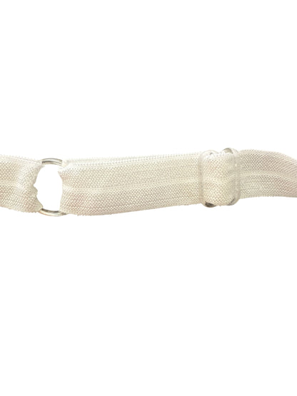Velvet and Pastel Pearl Mouse Ear Elastic Headband