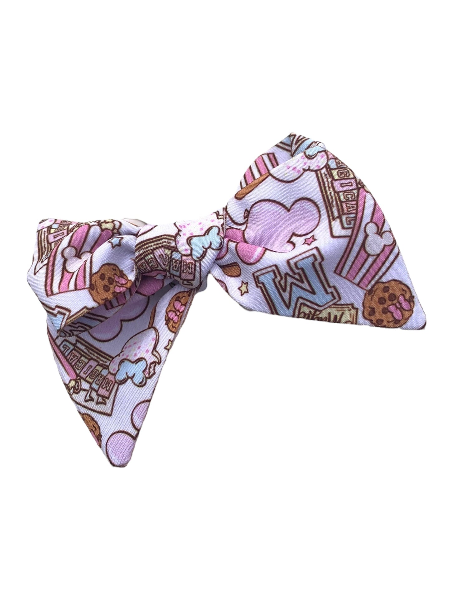 Mouse Snacks Hair Bows