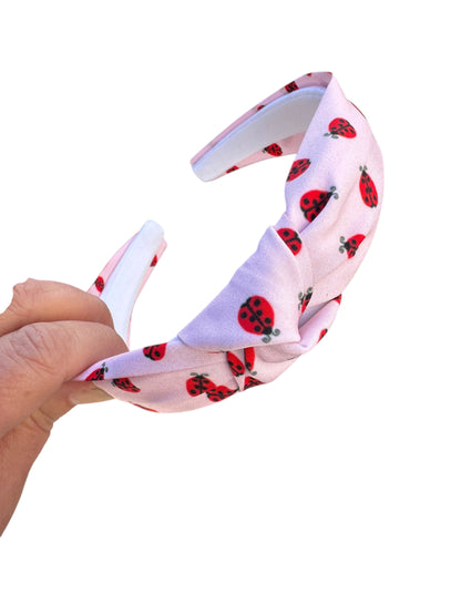 Ladybug Hair Bows