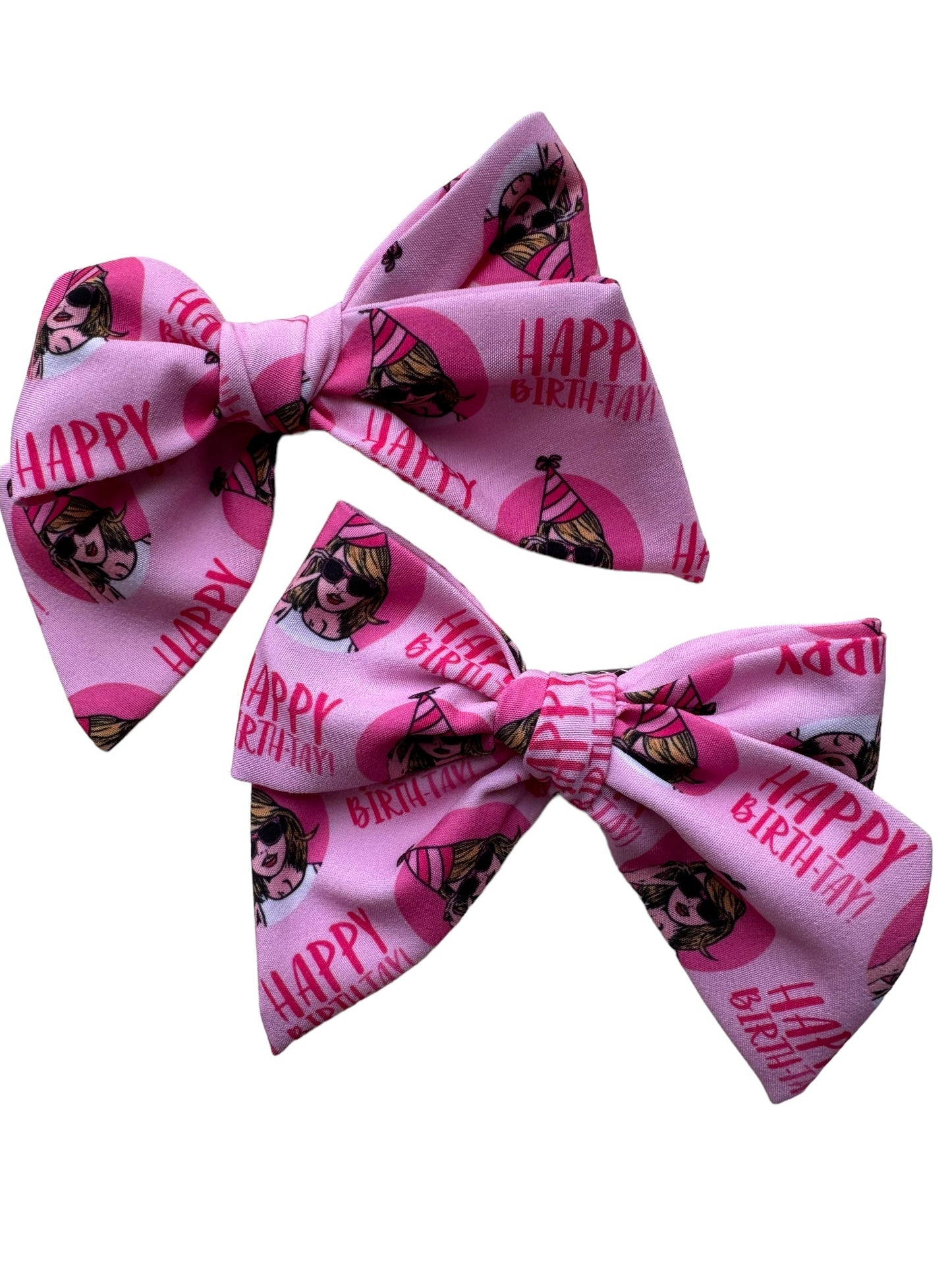 *Birth-tay Swiftie Hair Bows