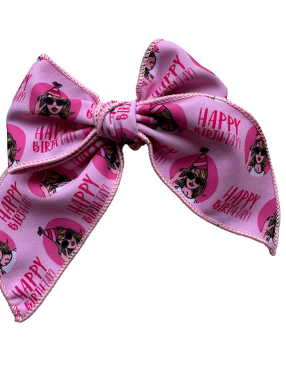 *Birth-tay Swiftie Hair Bows