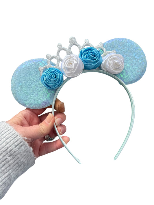 Ice Princess Mouse Ear Headband