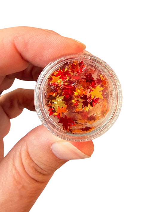 Fall Leaves Glitter Hair & Body Gel