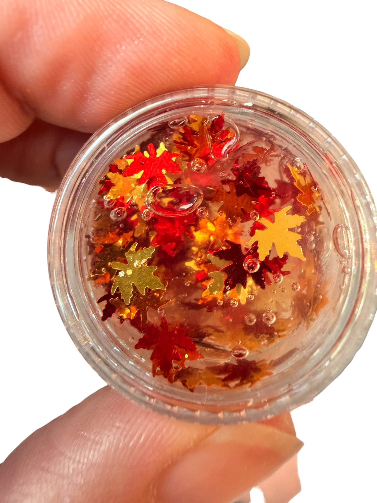 Fall Leaves Glitter Hair & Body Gel