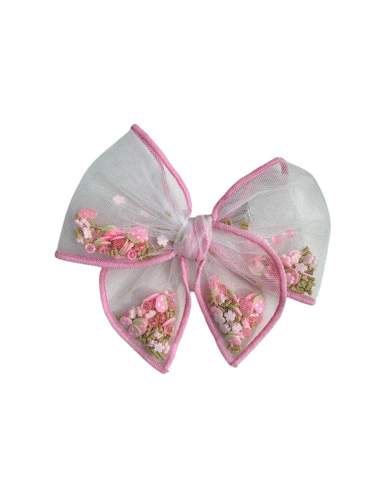 Strawberry Shaker Hair Bows