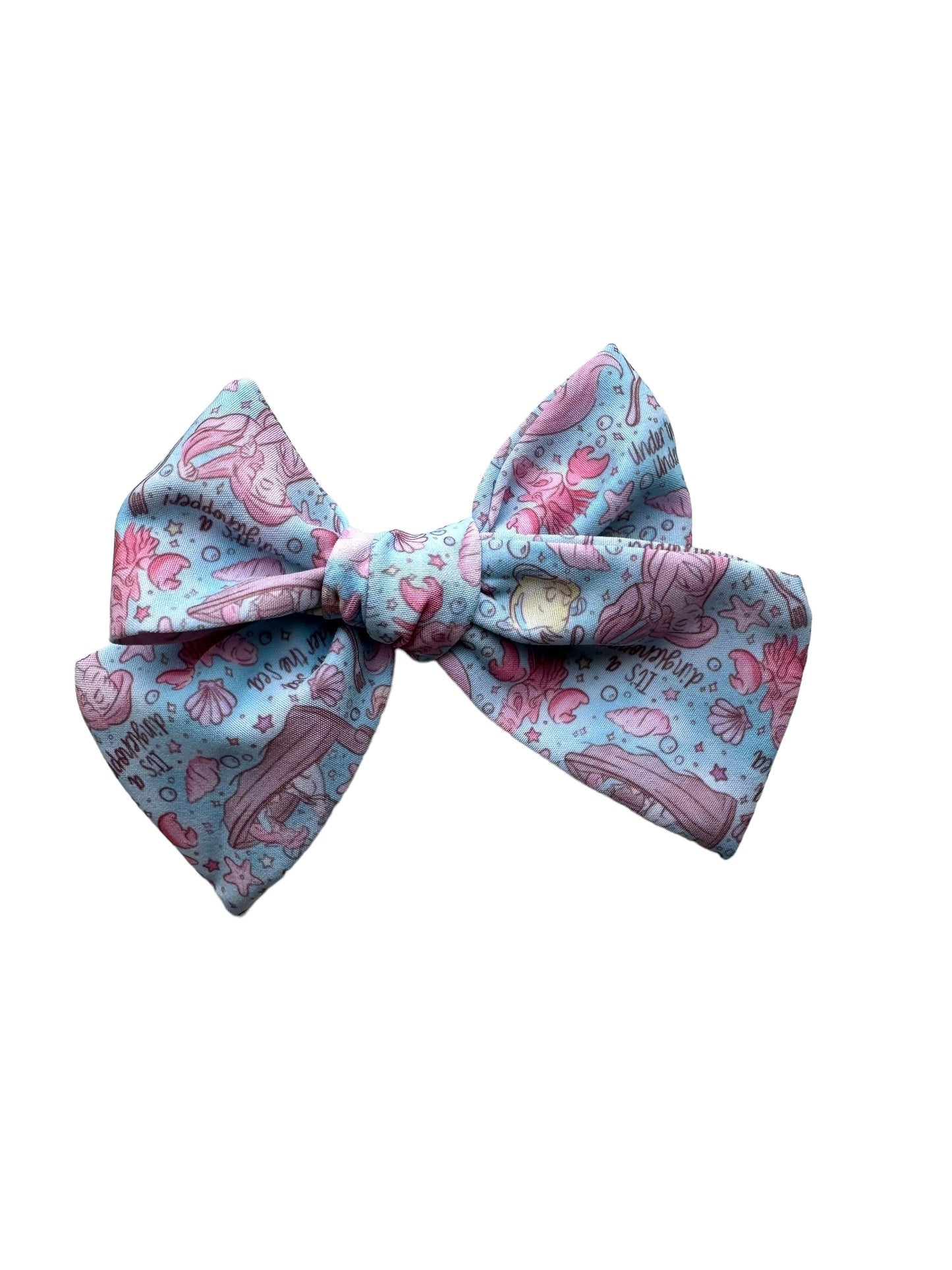 *Little Mermaid Hair Bows