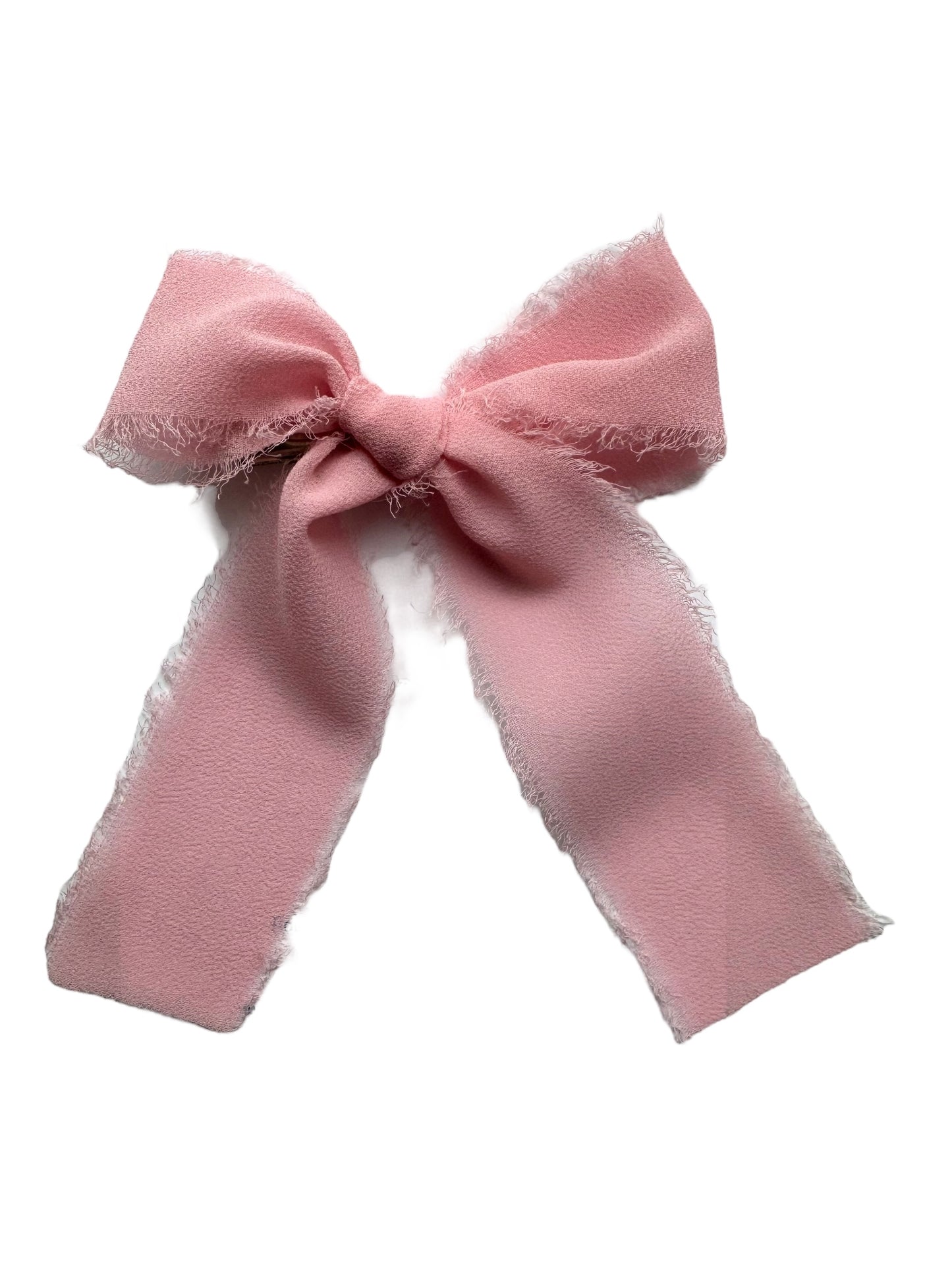 *Chiffon Long Tail Hair Bow