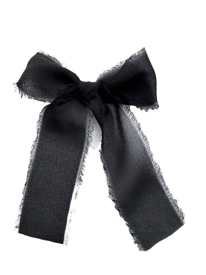 *Chiffon Long Tail Hair Bow