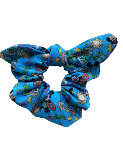 Mouse Swim Fabric Scrunchies