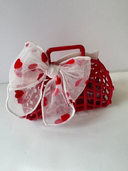 Valentine Love Baskets for Little Girls