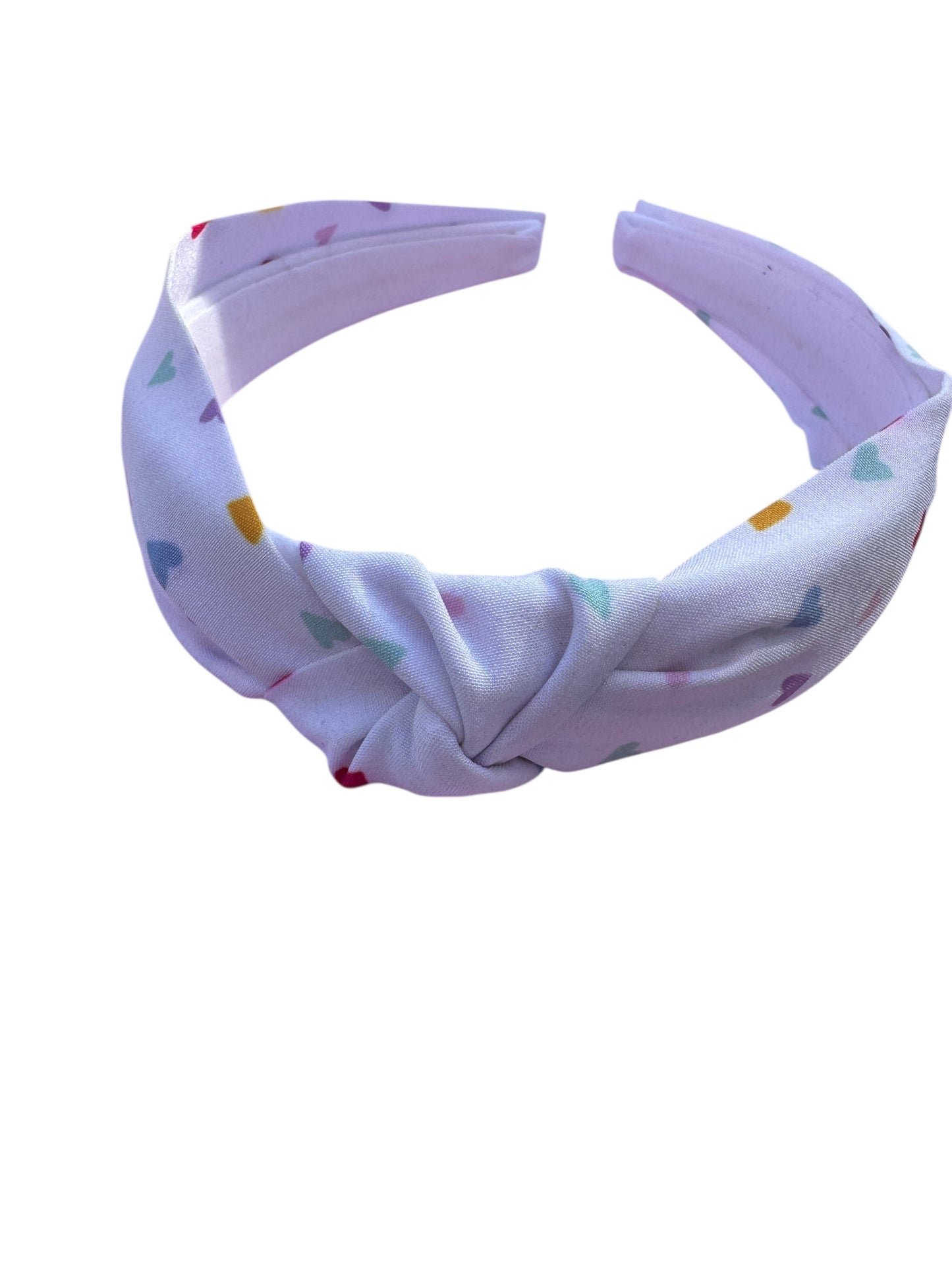 Rainbow Hearts Headband- Valentine's Day Headband for Girls