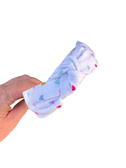 Rainbow Hearts Headband- Valentine's Day Headband for Girls