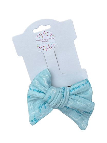 Mermaid Sayings Hair Bows