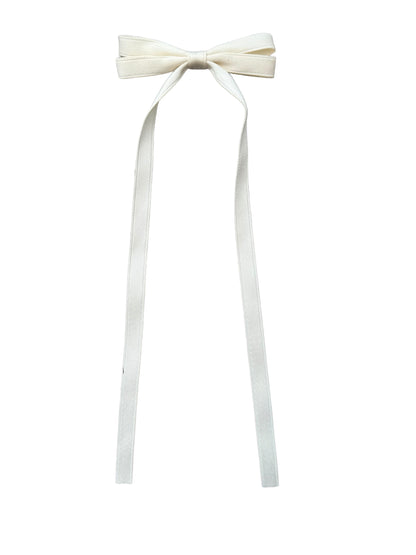 *Mini Streamer Satin Hair Bow