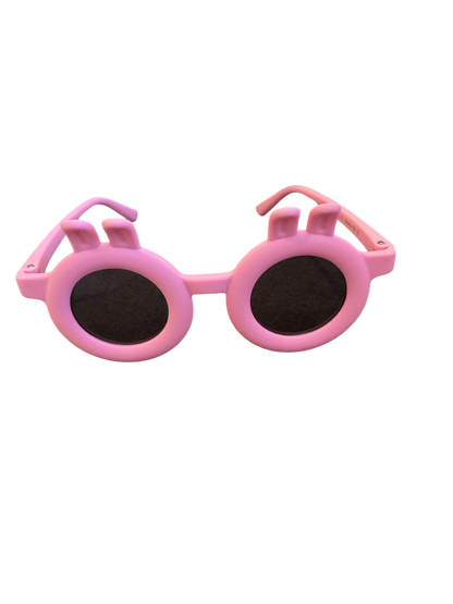 Pink Bunny Sunglasses for Toddlers Ages 2-5 | Kids UV Protection