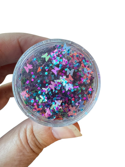 Butterfly Glitter Hair & Body Gel