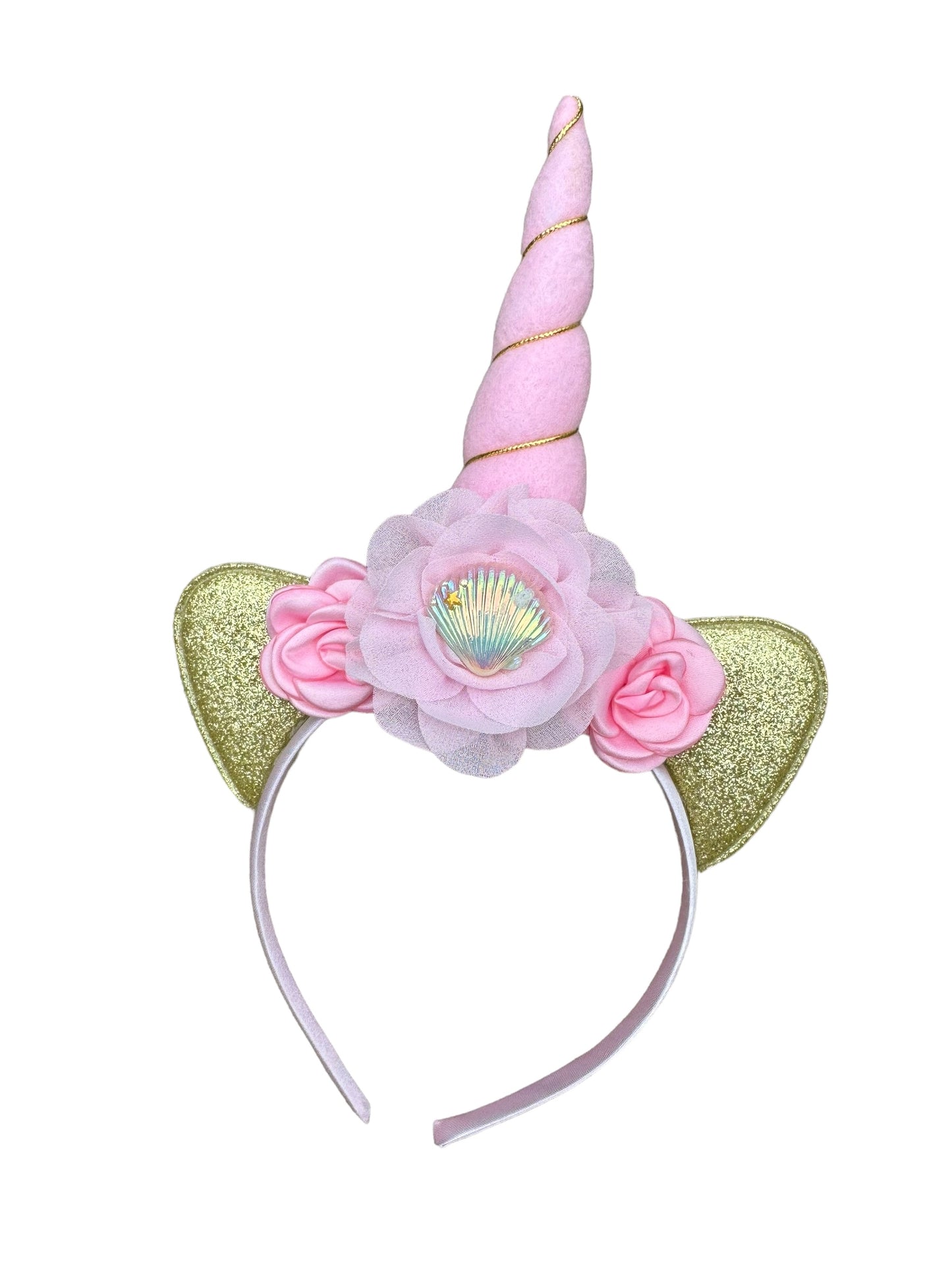 *Seashell Mermaid Unicorn Headband