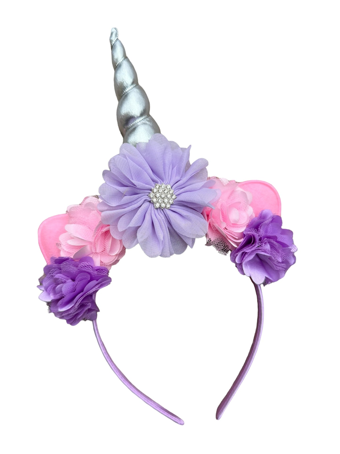 *Pink and Purple Unicorn Headband