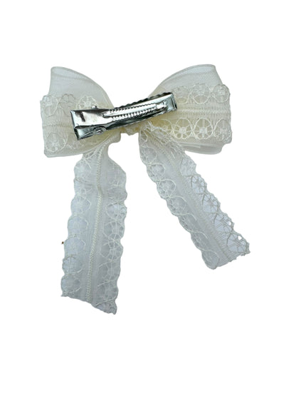 *Mini Lace Hair Bows