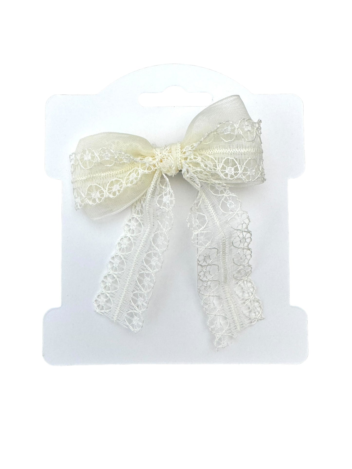 *Mini Lace Hair Bows