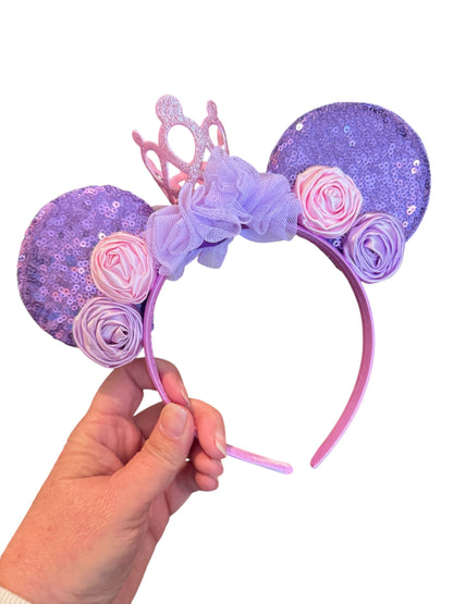 Crown Princess Mouse Ear Headbands