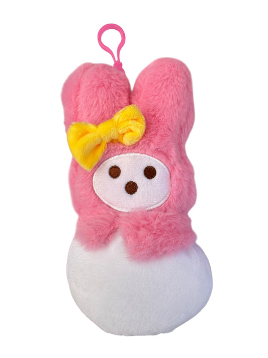 White Peeps Stuffed Animal - Easter Basket Stuffer Plush Toy for Kids