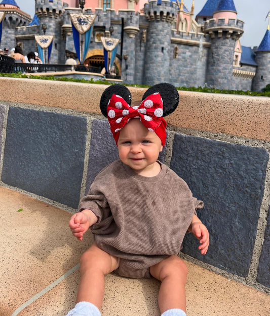 Chunky Mouse Baby Headband
