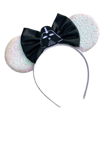 *Evil One Mouse Ear Headband