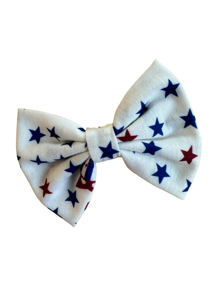 Patriotic Jersey Hair Bow