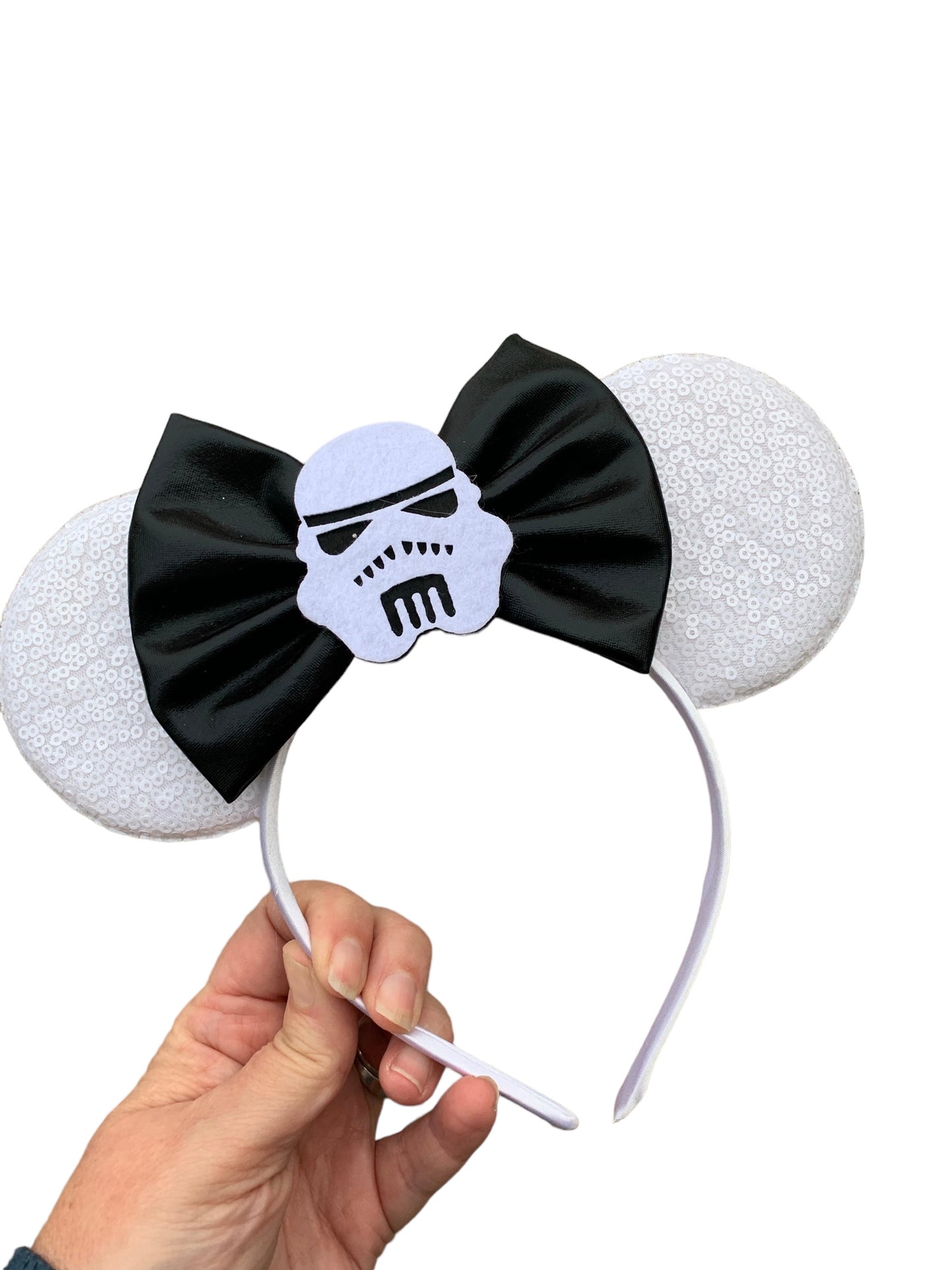 *Evil One Mouse Ear Headband