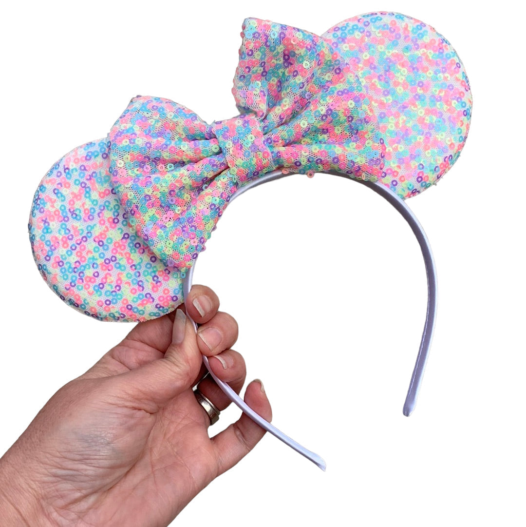 Confetti Mouse Ear Headbands
