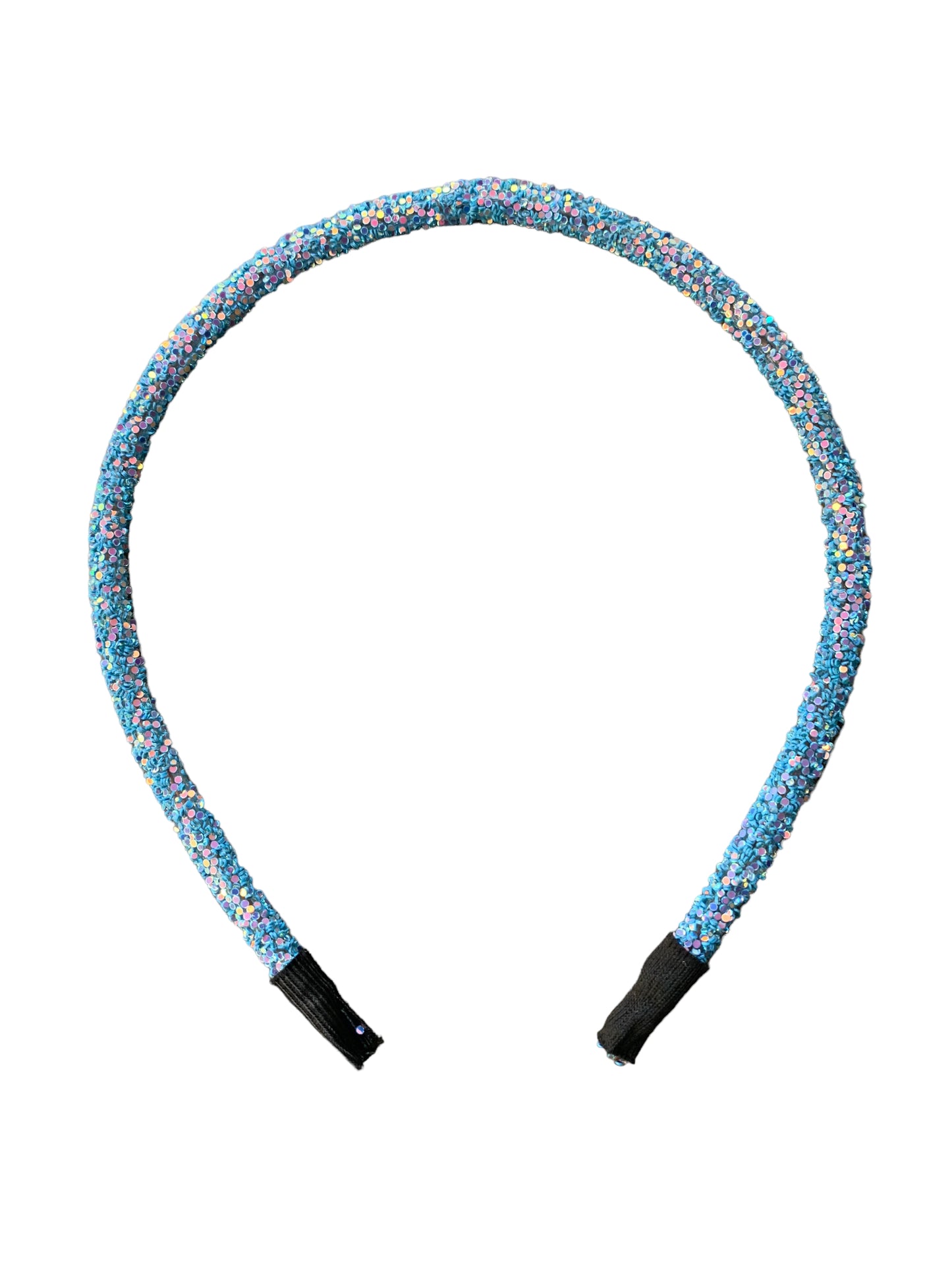 Solid Colored Glitter Headbands