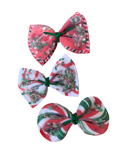 *Christmas Shaker Hair Bows