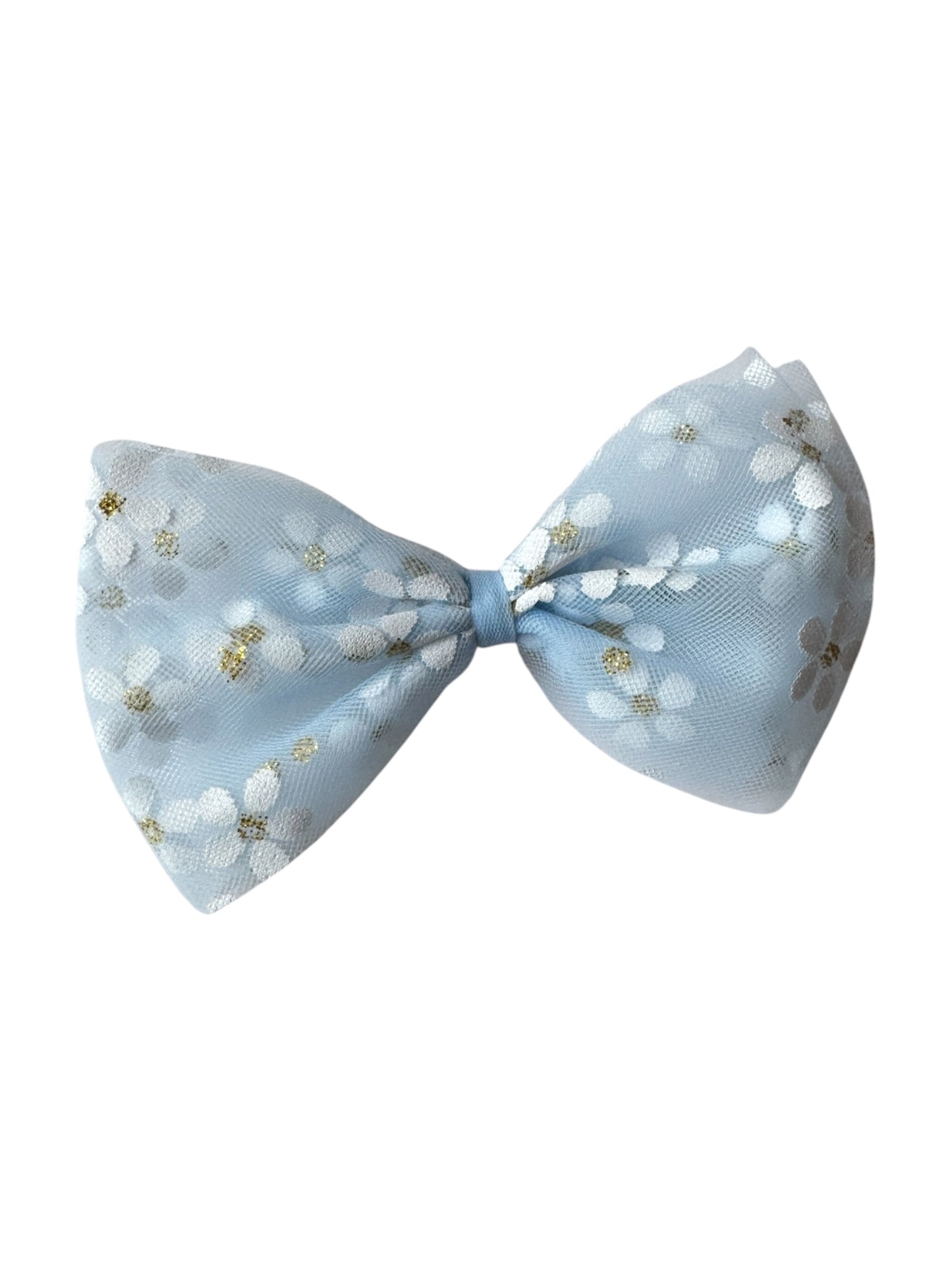 Daisy Tulle Hair Bows for Babies & Toddlers | Spring Flower Hair Accessories