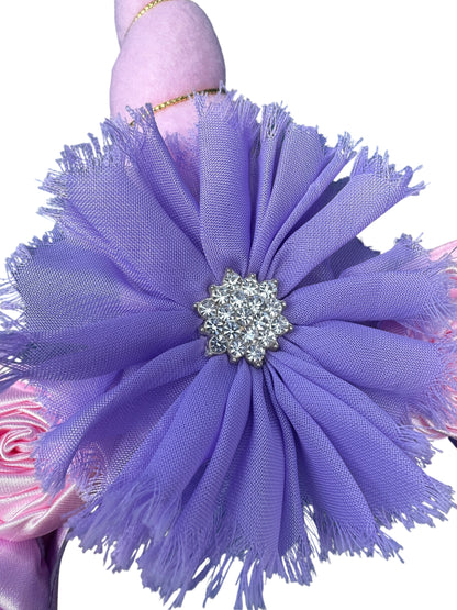 *Pink and Purple Unicorn Headband