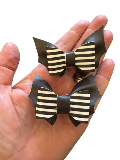 Bats Pigtail Hair Bows