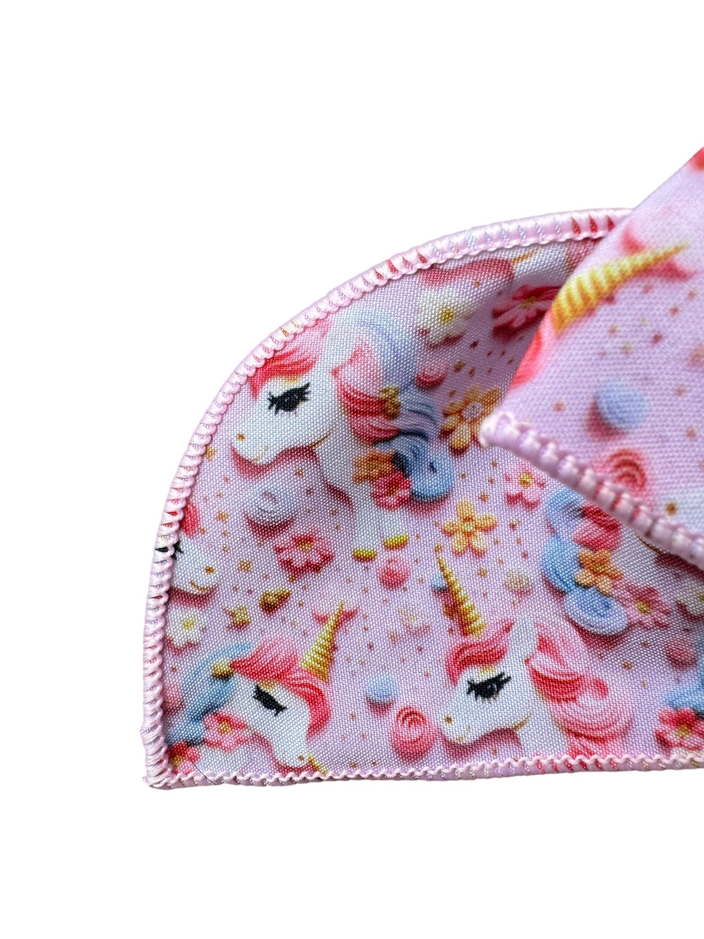 Unicorns and Rainbows Hair Bows for Girls