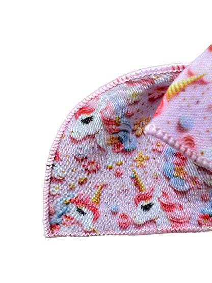 Unicorns and Rainbows Hair Bows for Girls