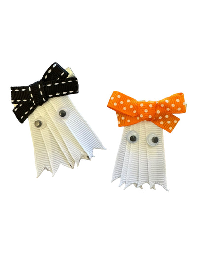 Ribbon Ghost Hair Bows