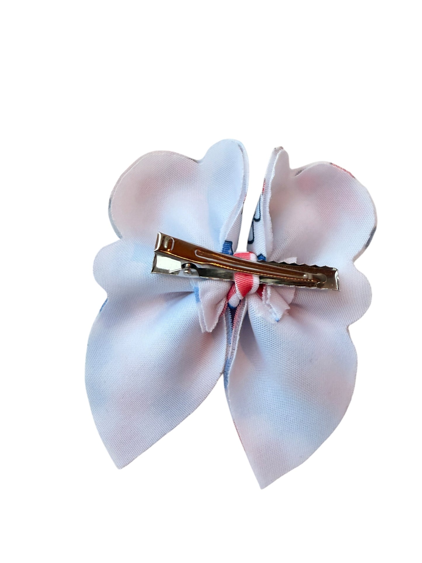 USA Bow Bubble Hair Bow – Patriotic Bow for Girls & Toddlers
