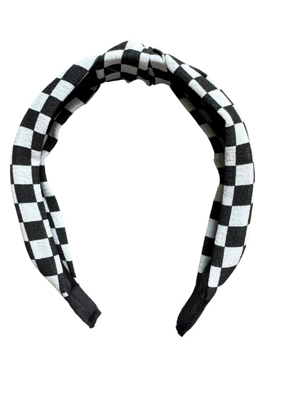 *Checkered Headband