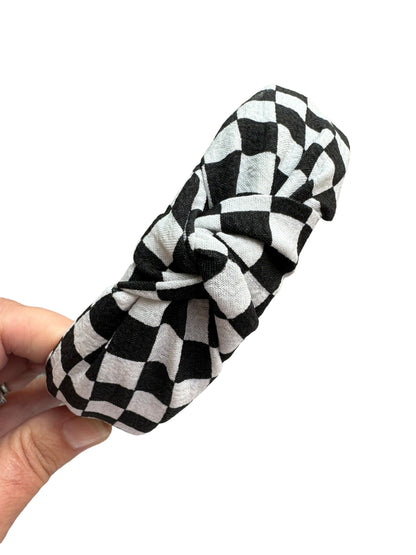 *Checkered Headband