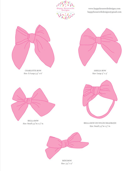 *Birth-tay Swiftie Hair Bows